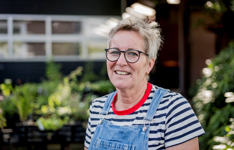 Anja Broekhuis, het Plantzoentje in Albergen