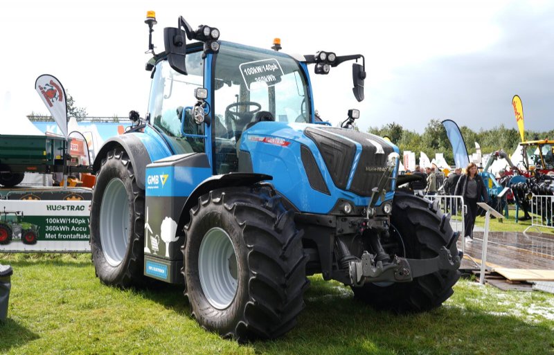 De Hue-trac Fendt 314 Vario is volledig geëlektrificeerd.