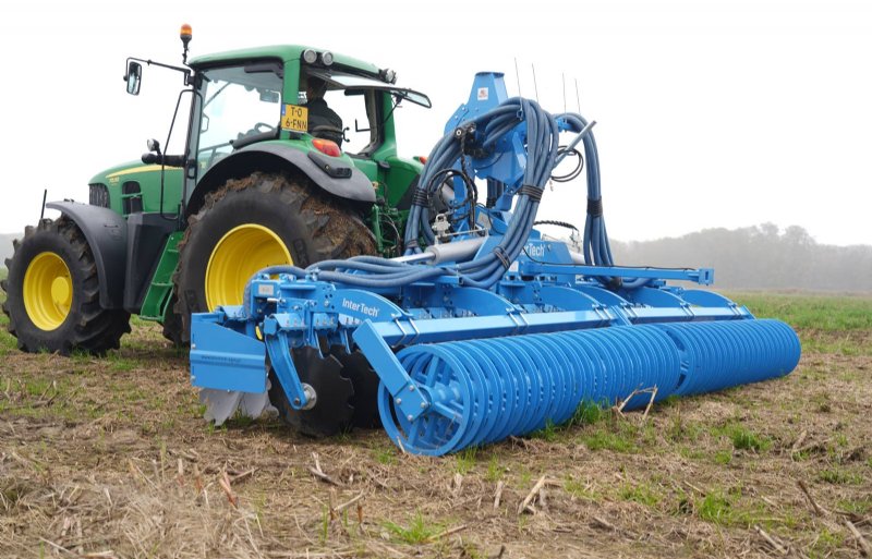 De dubbele schijveneg is direct in te zetten als bouwlandbemester.