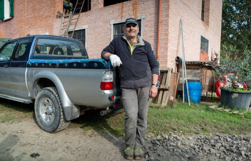 Boer Cleto Berti geeft niet op: 'Het bedrijf is al honderd jaar in de familie.'