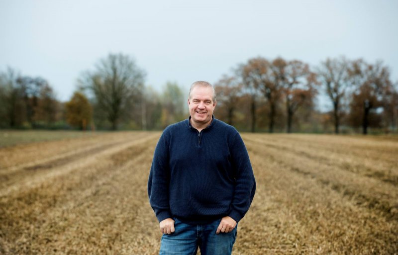 Edwin Michiels, akkerbouwer en portefeuillehouder Natuur, Klimaat en Energie bij LTO Nederland.