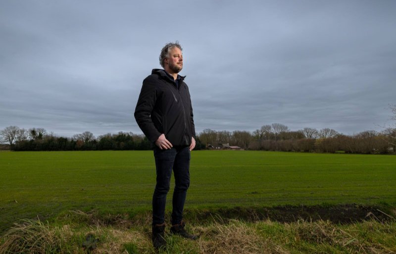 Kartrekker Sander Pereboom: 'Natuur en boer hebben elkaar nodig. Het is een wisselwerking.'