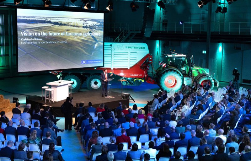 Het LTO-voorjaarsevent vond plaats in de Fokker Terminal in Den Haag.