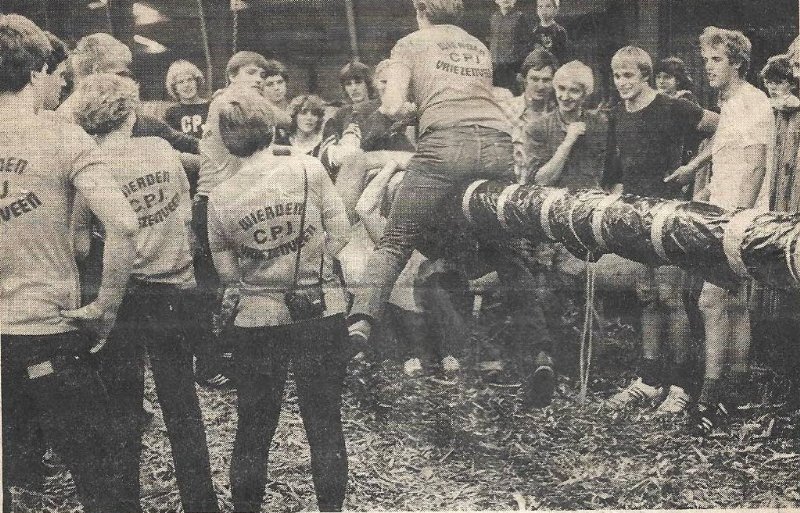 De landdag kon begin jaren tachtig ook rekenen op aandacht van de regionale pers.?Foto’s: Familie Hulsman