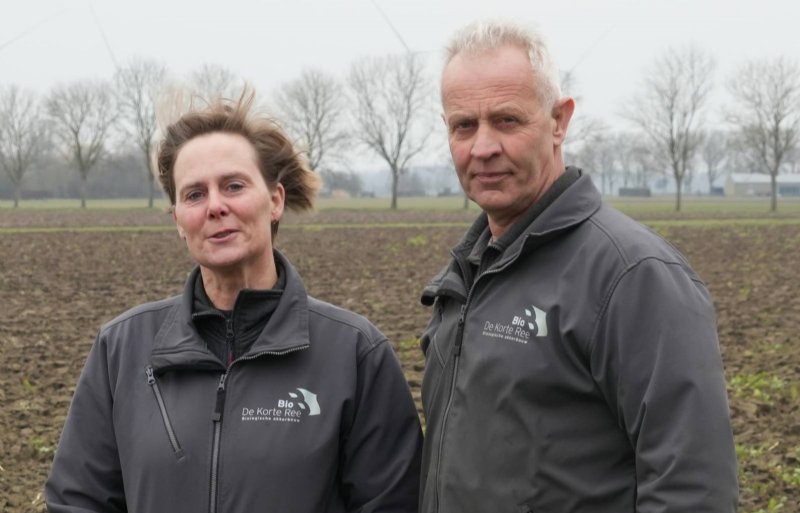 Louise Pals-van Tetering en Johan Pals, vollegrondsgroentetelers en akkerbouwers in Lage Zwaluwe