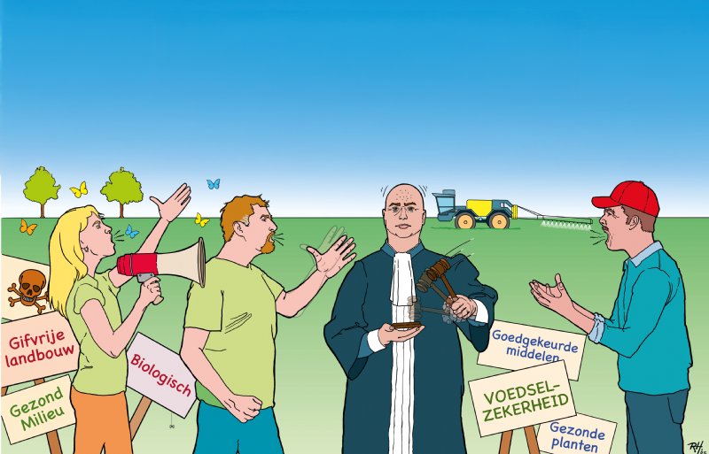 Er is in de praktijk steeds meer discussie over het gebruik van gewasbeschermingsmiddelen.