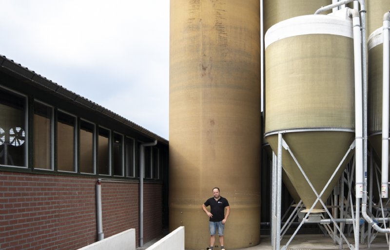 Opslag is alleen mogelijk in een silo.