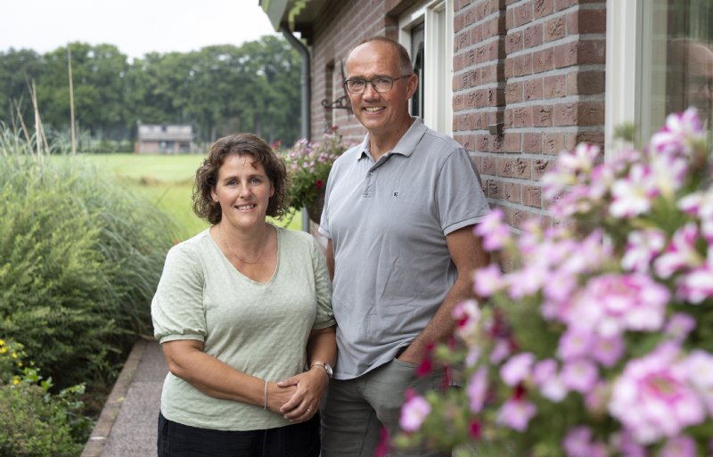 Gerda en Gertjan van den Heuvel, kalverhouders in het Gelderse Putten
