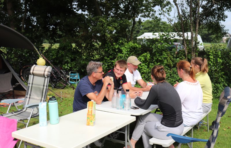 Familie De Haart uit het Duitse Leverkusen komt al zeventien jaar op Boerencamping de Kei in Castricum.