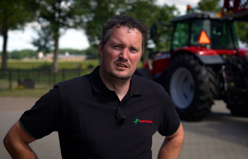 Akkerbouwer en loonwerker Rick van der Heijden uit Nistelrode kocht begin dit jaar een nieuwe veldspuit, de Kverneland iXtrack T4.
