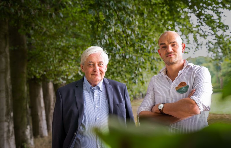 Willem van der Putten (links) en Stef van Boekel van Horizon Beheer