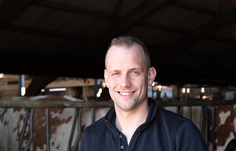 Rick Wunnekink, melkveehouder in Haarlo (GD)