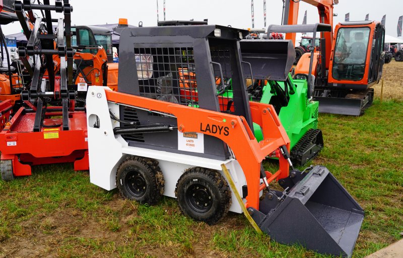De Ladys LA679 doet met zijn zwart-witte en oranje kleurstelling ook wel wat denken aan een Bobcat.