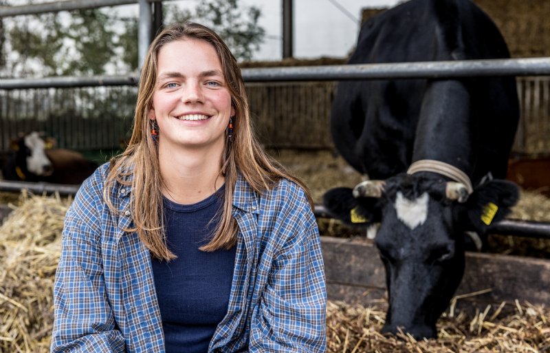 Jenna Sadon, vierdejaarsstudent Warmonderhof