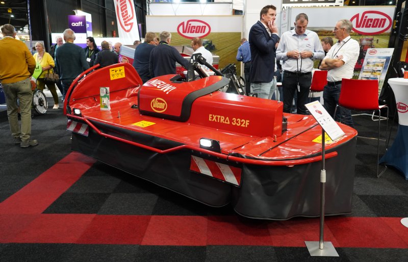 De nieuwe frontmaaier van Vicon.