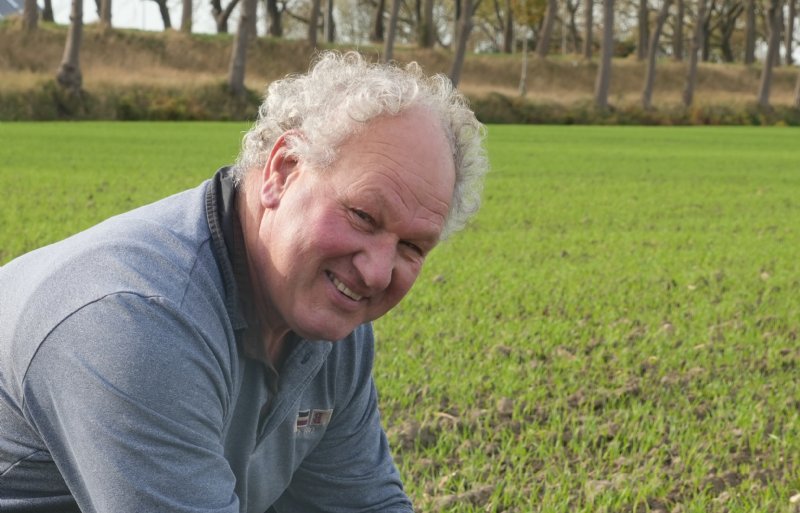 Henry Ravestijn, akkerbouwer in Numansdorp (ZH)