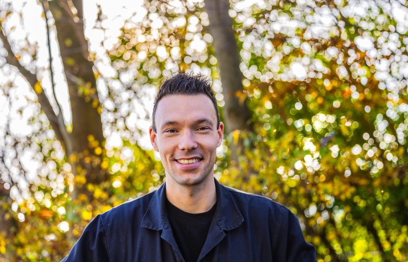 Gerben Meter, eigenaar van Veehandel Meter in Friesland