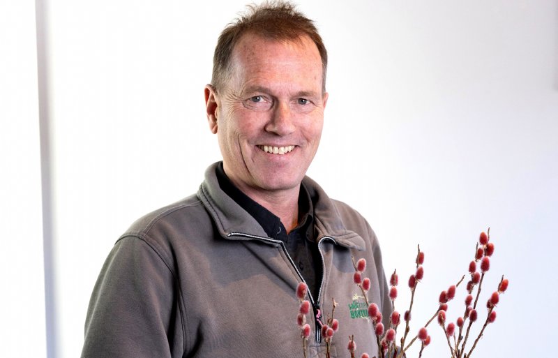 Peter Bontekoe is eigenaar van Salixkwekerij Bontekoe in Boskoop.