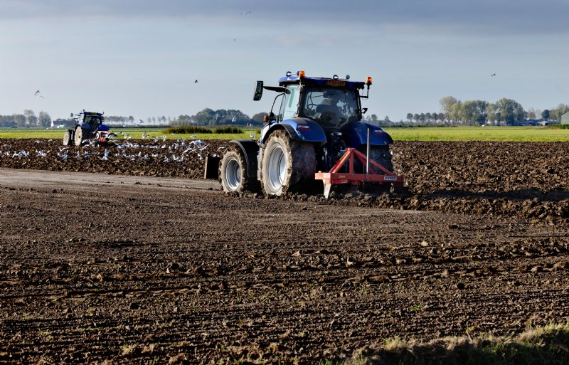 Woelen en ploegen in het Zuid-Hollandse Dirksland. Het wordt steeds belangrijker voor agrariërs om verschillende vaardigheden te beheersen.