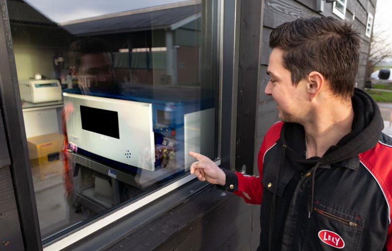 De bioreactor beschikt over de optimale omstandigheden, zodat de cellen zich kunnen delen.