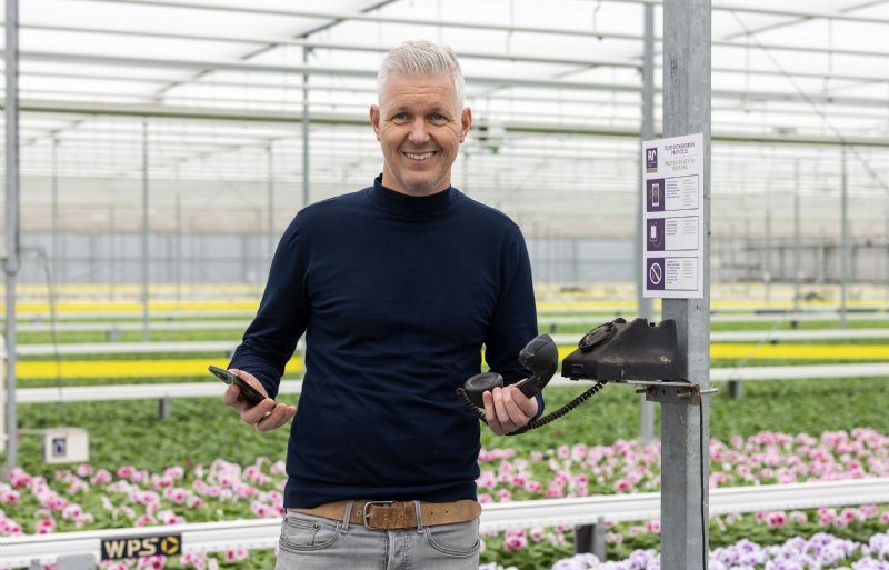 Jeffrey Ammerlaan, potplantenkweker in Honselersdijk (ZH)