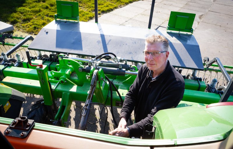 Harry Geling, akkerbouwer in Borgercompagnie (GR)