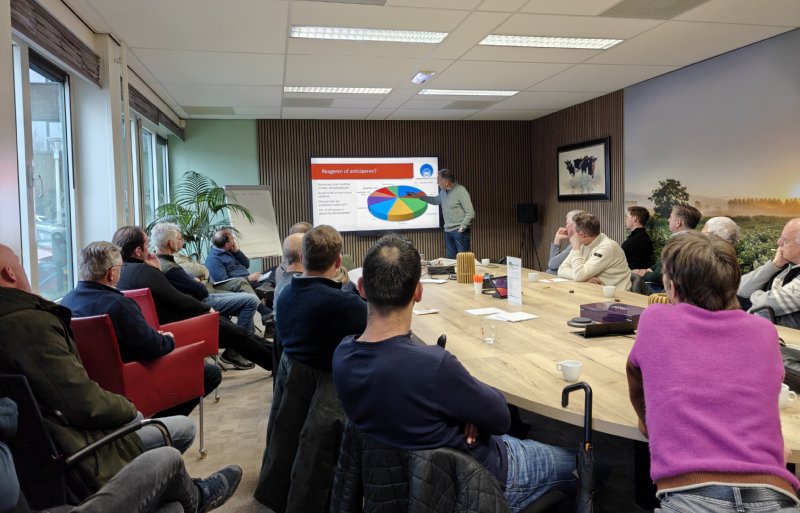 De ongeveer dertig deelnemers komen uit alle delen van het land.