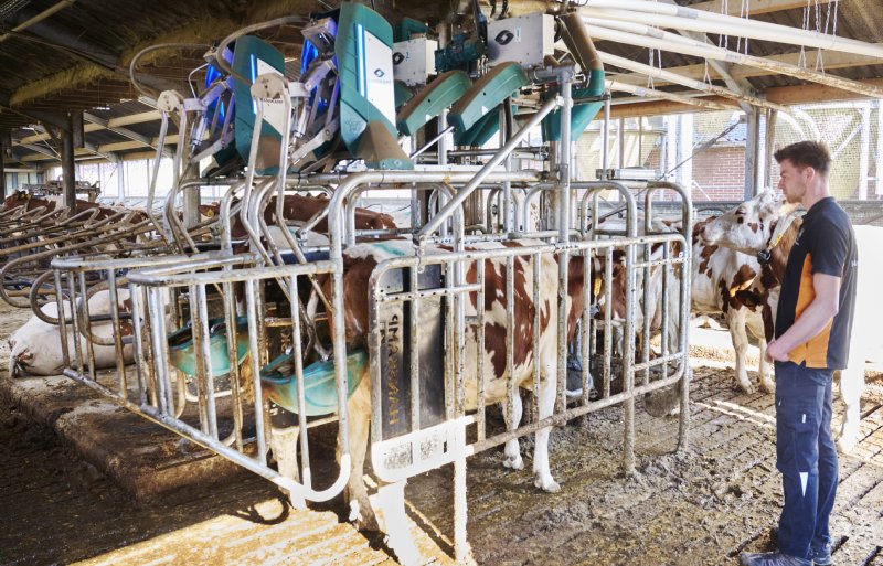 Het koetoilet zorgt voor emissiereductie.