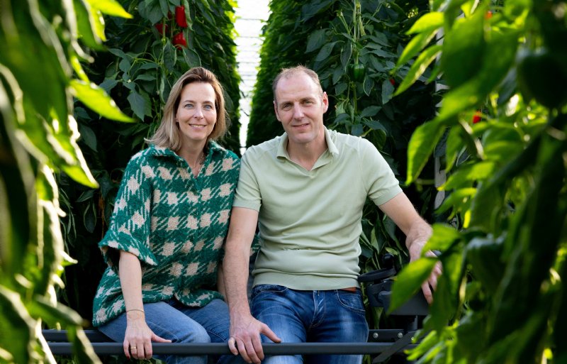 Hannie en haar man Rob Moors.