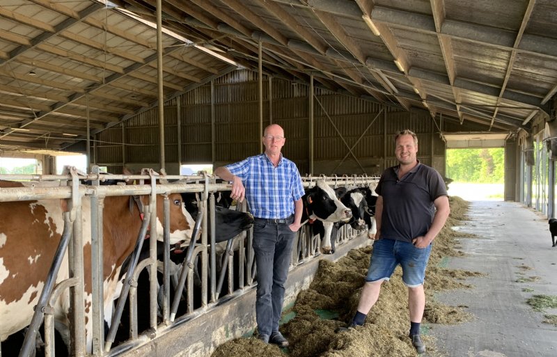 Henk Rougoor vond opvolger Leon Krabbenborg via het platform Boer zoekt Boer.