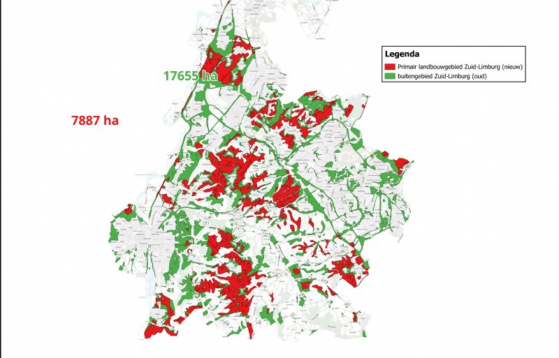 Primair landbouwgebied Zuid-Limburg