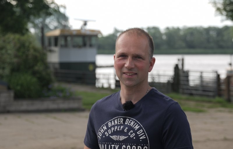 Melkveehouder Jan Saarloos