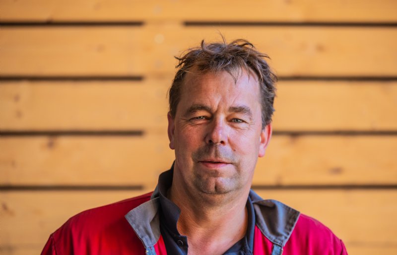 Theo Vos heeft een akkerbouwbedrijf van 200 hectare in het Flevolandse Bant.
