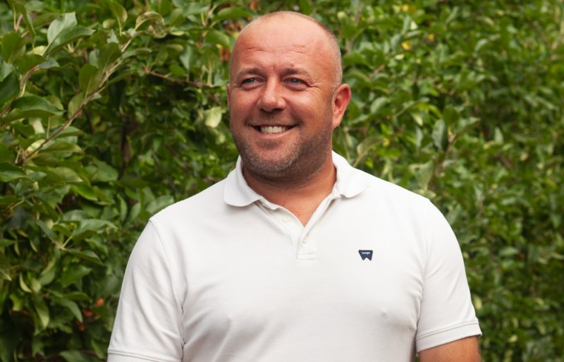 Kuzman Baricevic, agronomist bij fruitbedrijf Rabo in Kroatië