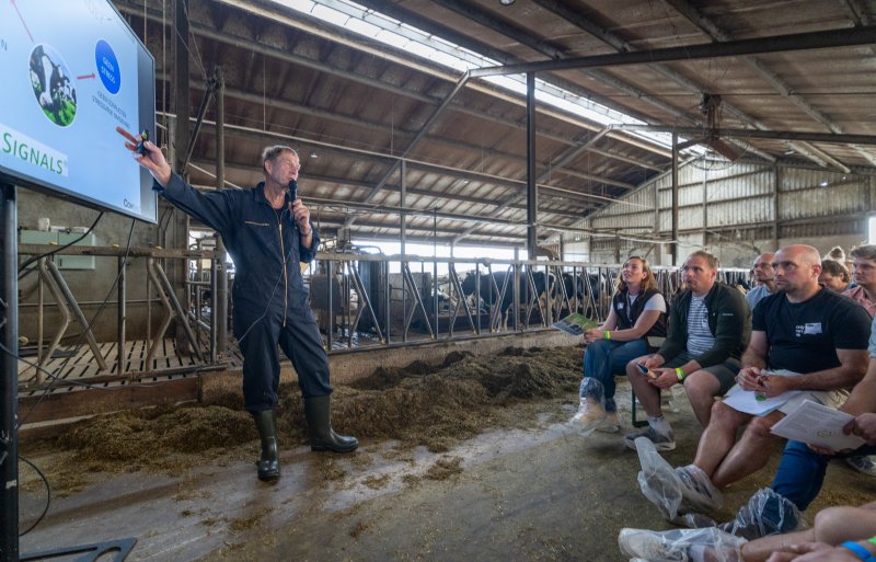 Vijf jaar Tomorrow's Dairy werd gevierd met onder andere workshops voor de deelnemende melkveehouders.