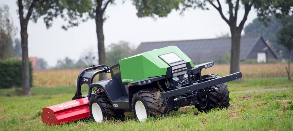 Robottrekker Greenbot klaar voor verkoop - Nieuwe Oogst