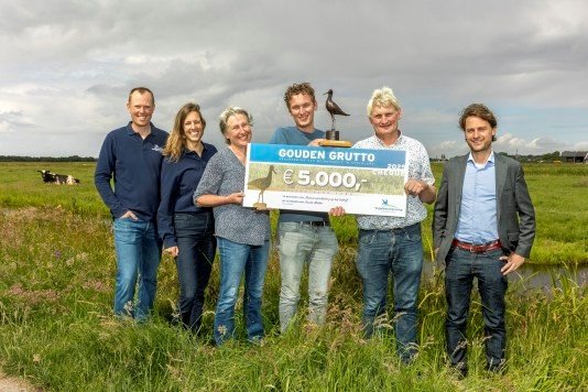 Gouden Grutto voor Zuid-Hollandse melkveehoudersfamilie Mulder
